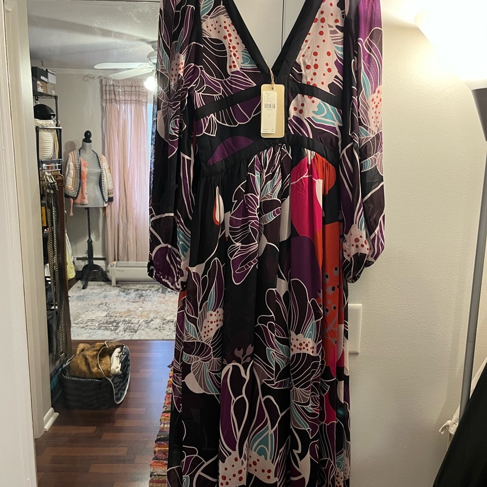 Anthropologie maxi dress